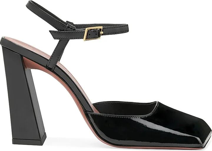 Women's Charlotte 95MM Patent Leather Pumps - Patent Black - Size 6.5 - Image 2