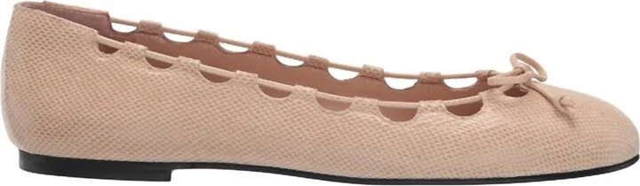Women's Charlotte Ballet Flats In Beige