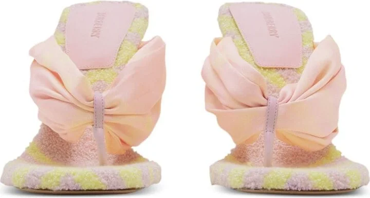 Women's Check Pool 105Mm Open Toe Sandals - Image 3