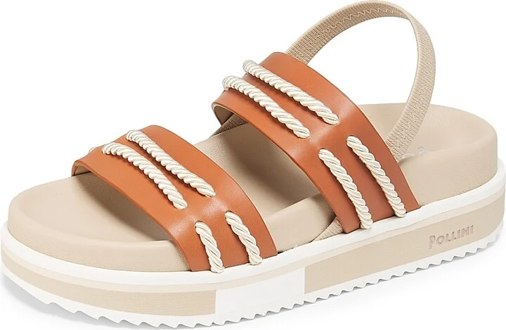 Women's Cheyenne 55MM Leather Sport Sandals - Black - Size 7 - Image 6