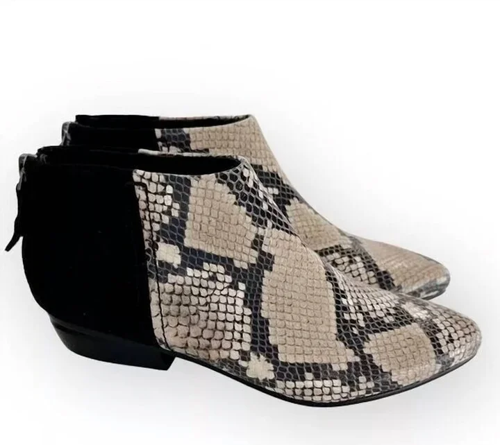 Women's Chi Bootie In Snake Print