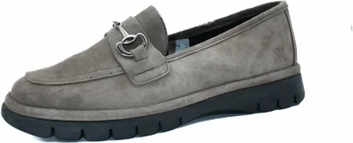 Women's Chic Too Loafers In Grafite Suede