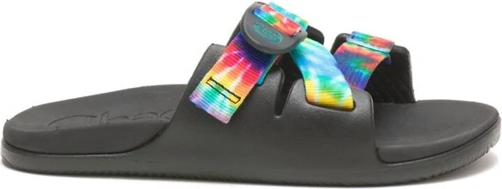 Women's Chillos Slide Sandal In Dark Tie Dye