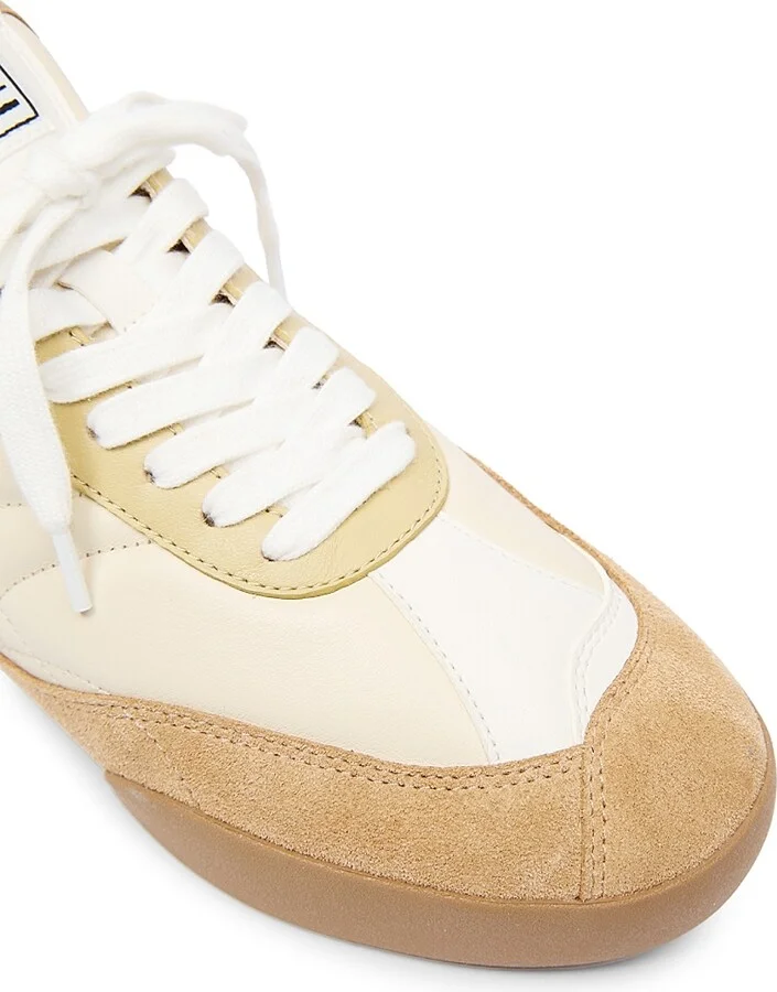Women's Chloé Kick Low-Top Sneakers - Light Ochre - Size 5 - Image 5