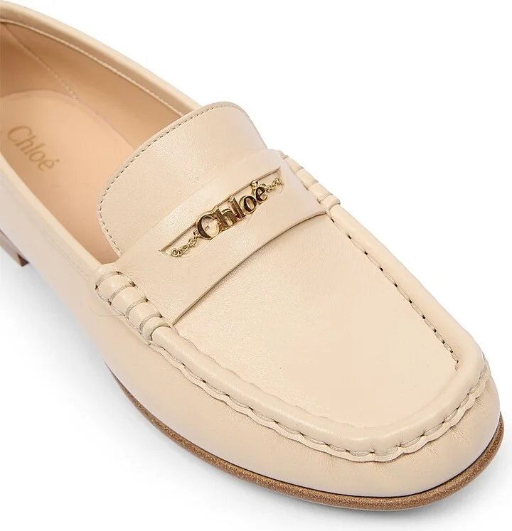 Women's Chloé Leather Loafers - Black - Size 5 - Image 9
