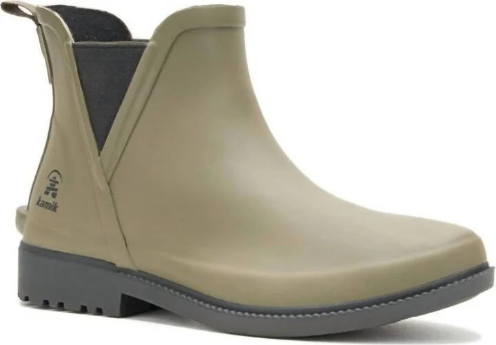 Women's Chloe Waterproof Rain Boot In Dark Olive
