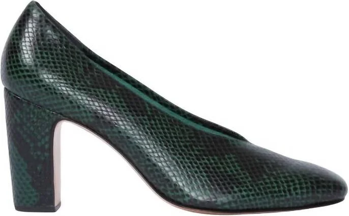 Women's Chloris Pump In Green