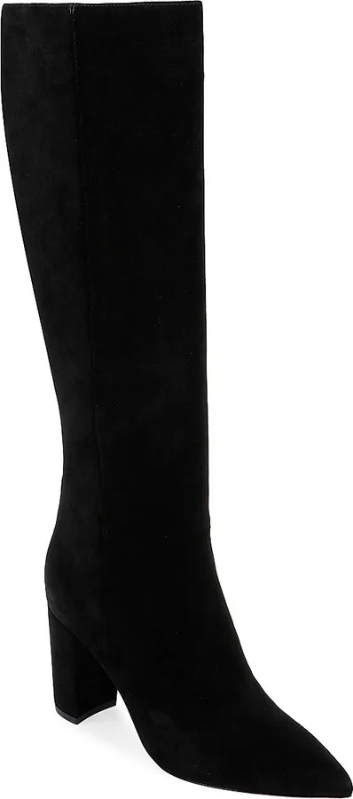 Women's Christiane Suede Boots - Black - Size 5 - Image 2