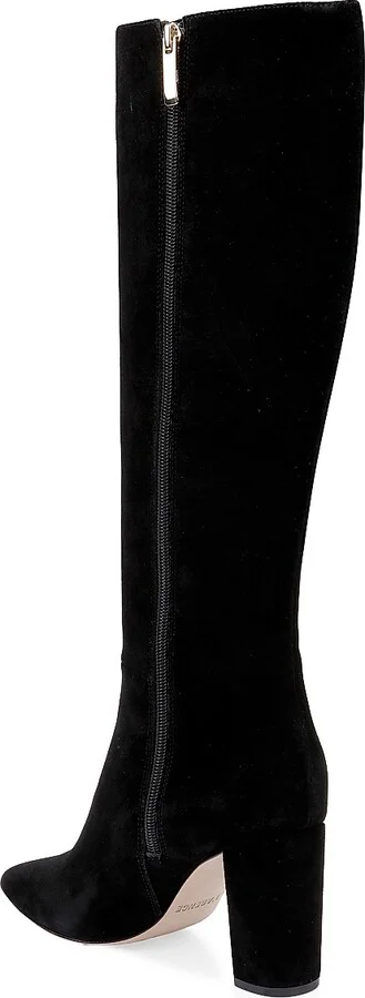 Women's Christiane Suede Boots - Black - Size 5 - Image 3