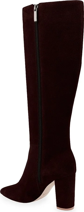 Women's Christiane Suede Boots - Black - Size 5 - Image 8