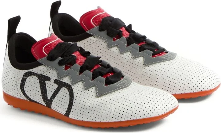 Women's Chromathon Sneaker In Perforated Nappa Leather - Image 2