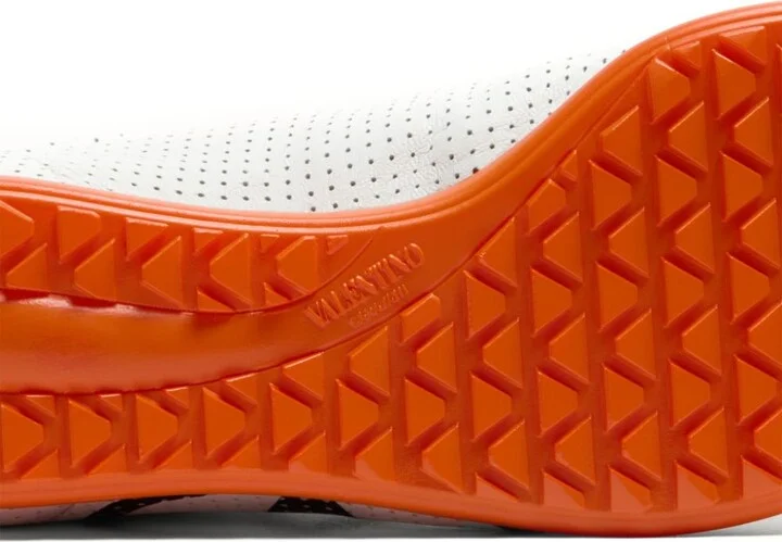Women's Chromathon Sneaker In Perforated Nappa Leather - Image 4