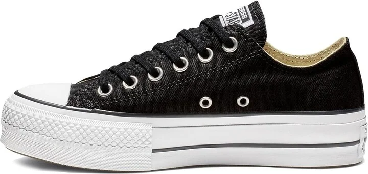 Womens Chuck Taylor All Star Lift Platform Shoes - Black