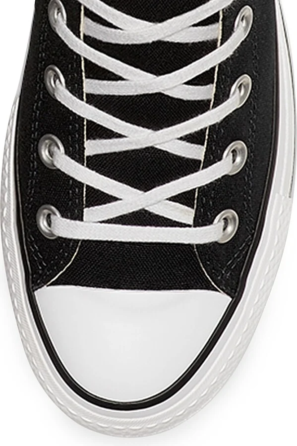 Women's Chuck Taylor All Star Platform High-Top Sneakers - Black White - Size 10.5 - Image 4