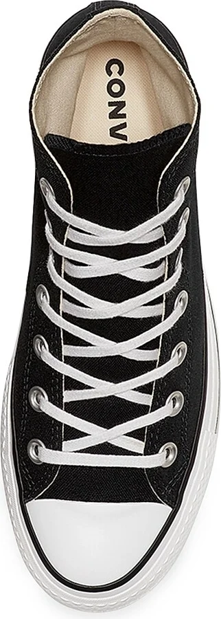 Women's Chuck Taylor All Star Platform High-Top Sneakers - Black White - Size 10.5 - Image 5