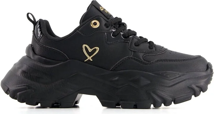 Women's Chunky Sneakers In Black