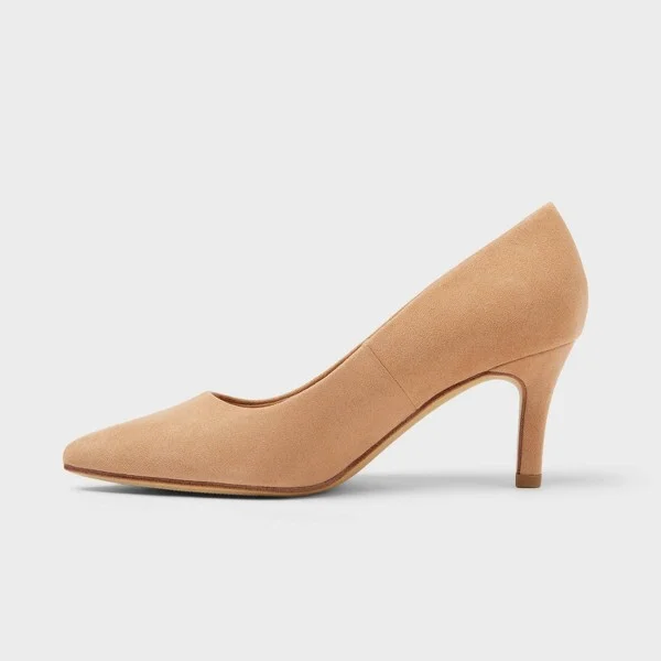 Women's Cindy Mid High Heels Pump with Memory Foam Insole - A New Day™ - Image 2