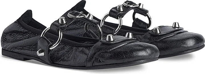 Women's City Ballerina Flats - Black - Size 6 - Image 2
