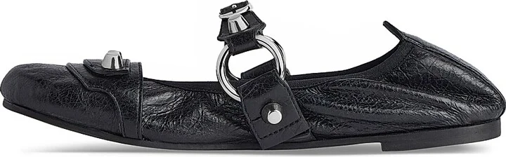 Women's City Ballerina Flats - Black - Size 6 - Image 3