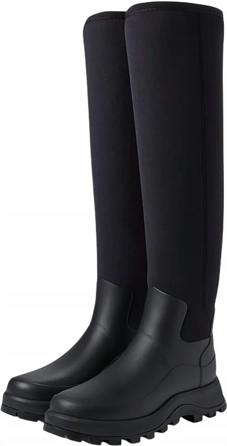 Women's City Explorer Tall Rain Boot In Black