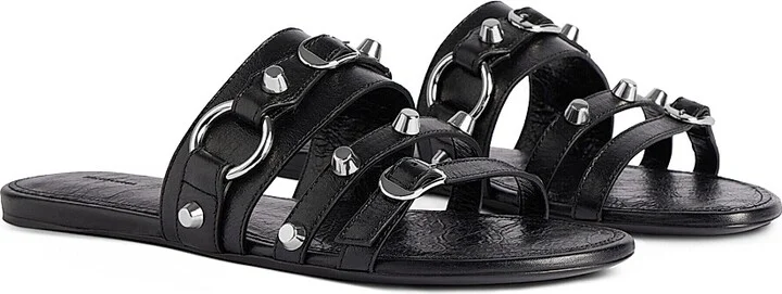 Women's City Mule Flats - Black - Size 8 - Image 2
