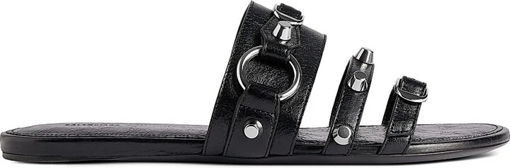 Women's City Mule Flats - Black - Size 8