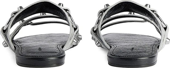 Women's City Mule Flats - Silver - Size 6 - Image 3