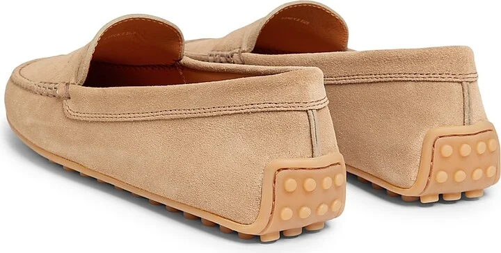 Women's City Suede Driving Shoes - Tabacco Chiaro - Size 5.5 - Image 3