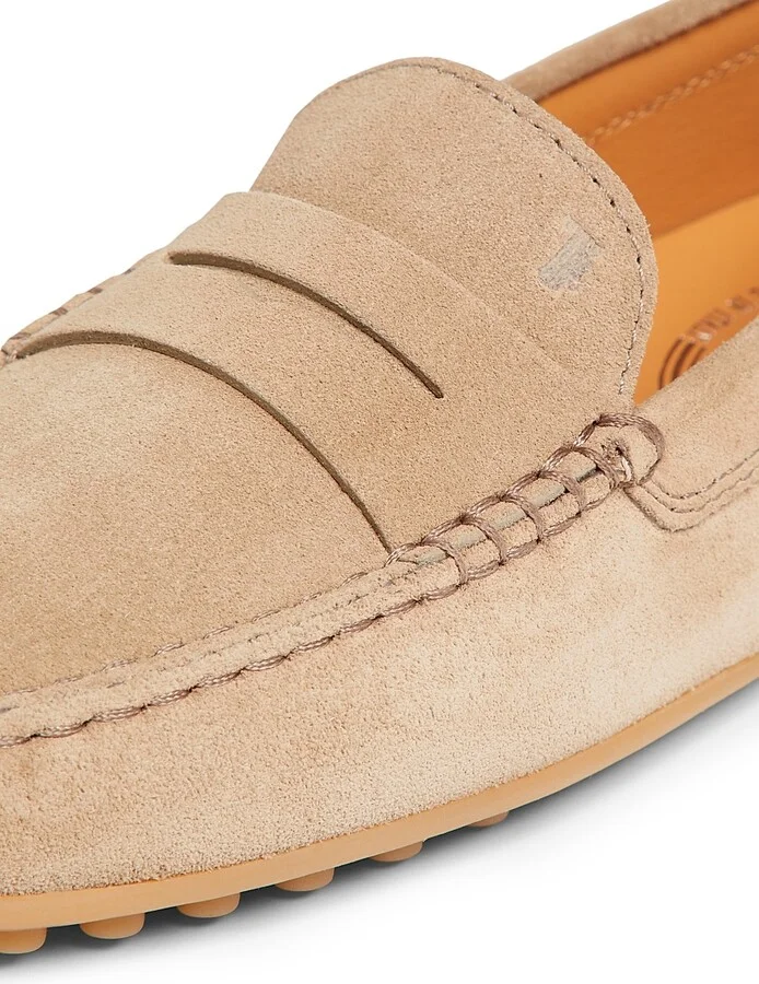 Women's City Suede Driving Shoes - Tabacco Chiaro - Size 5.5 - Image 6
