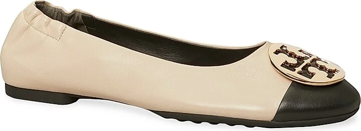 Women's Claire Ballet Flats - Cream - Size 10 - Image 2