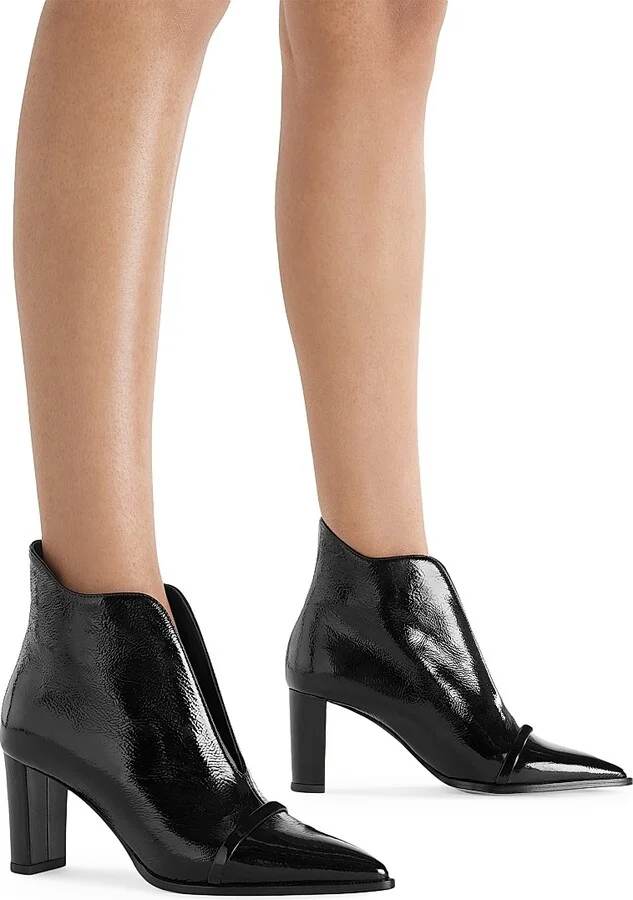 Women's Clara 70MM Naplak Leather Boots - Black - Size 10 - Image 2