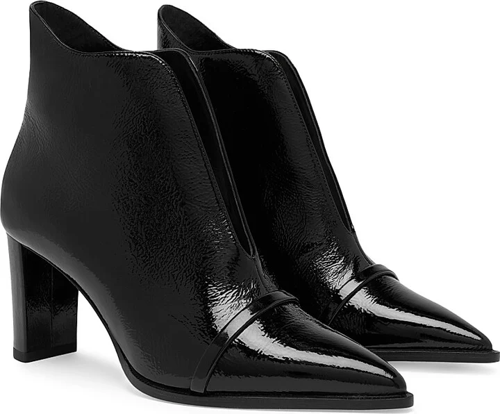 Women's Clara 70MM Naplak Leather Boots - Black - Size 10 - Image 3