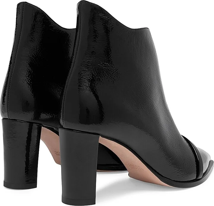 Women's Clara 70MM Naplak Leather Boots - Black - Size 10 - Image 4
