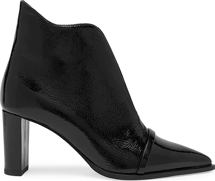 Women's Clara 70MM Naplak Leather Boots - Black - Size 10