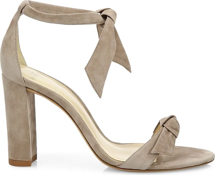 Women's Clarita Bow Suede Sandals - Black - Size 5 - Image 10