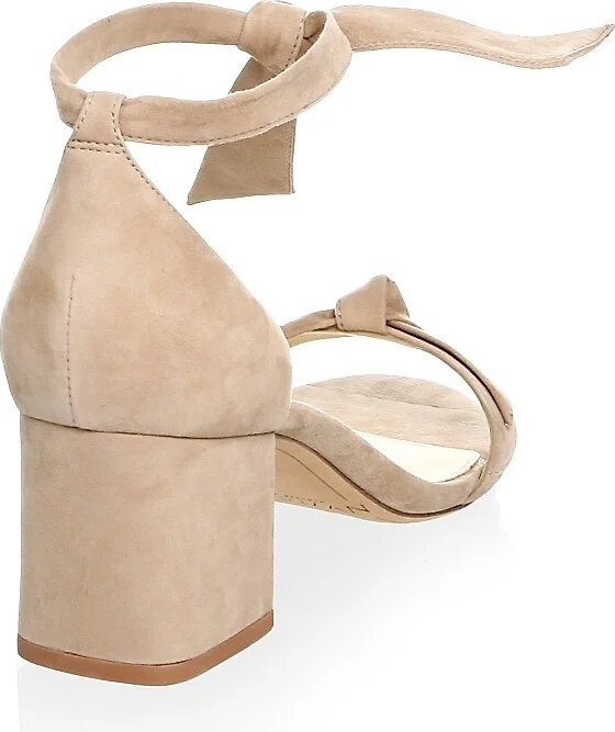 Women's Clarita Bow Suede Sandals - Black - Size 5 - Image 7