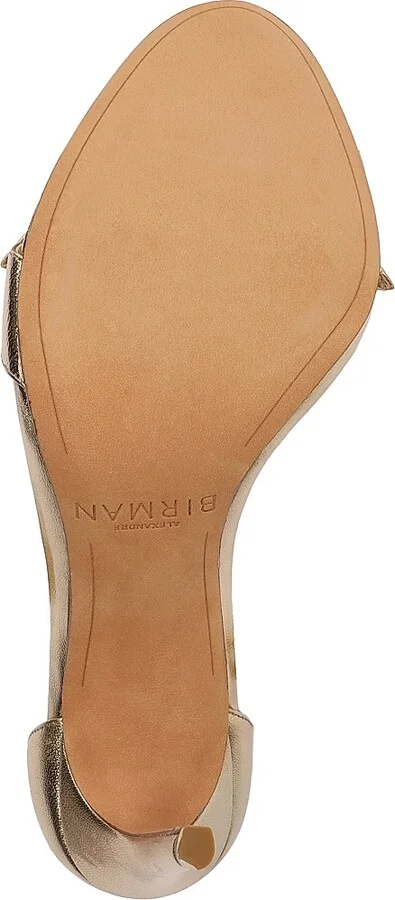 Women's Clarita Metallic Leather Sandals - Golden - Size 5 - Image 6