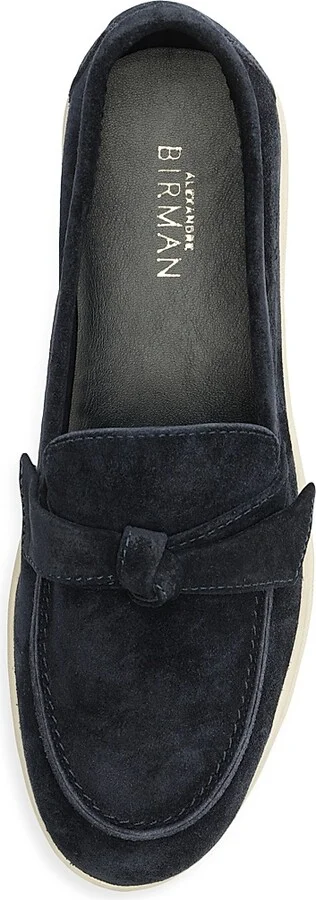 Women's Clarita Suede Bow Loafers - Twilight Blue - Size 5 - Image 9