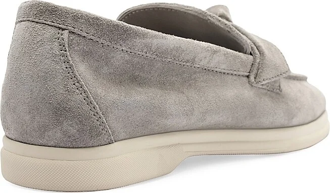 Women's Clarita Suede Loafers - Pumice - Size 5 - Image 5