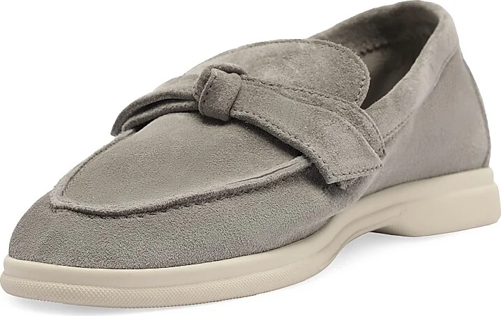 Women's Clarita Suede Loafers - Pumice - Size 5 - Image 6