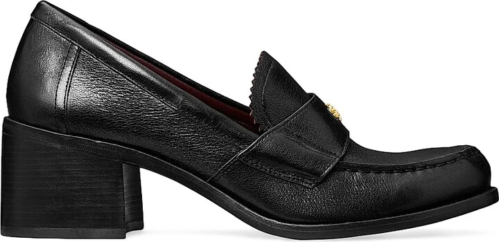 Women's Classic 50MM Leather Loafers - Perfect Black - Size 10