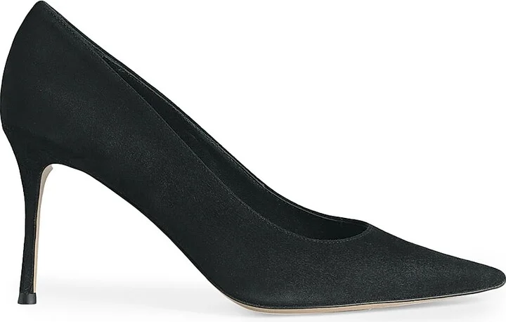 Women's Classic 85MM Nappa Pumps - Black - Size 5.5