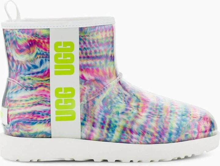 Women's Classic Clear Mini Pixelate In Multi Color