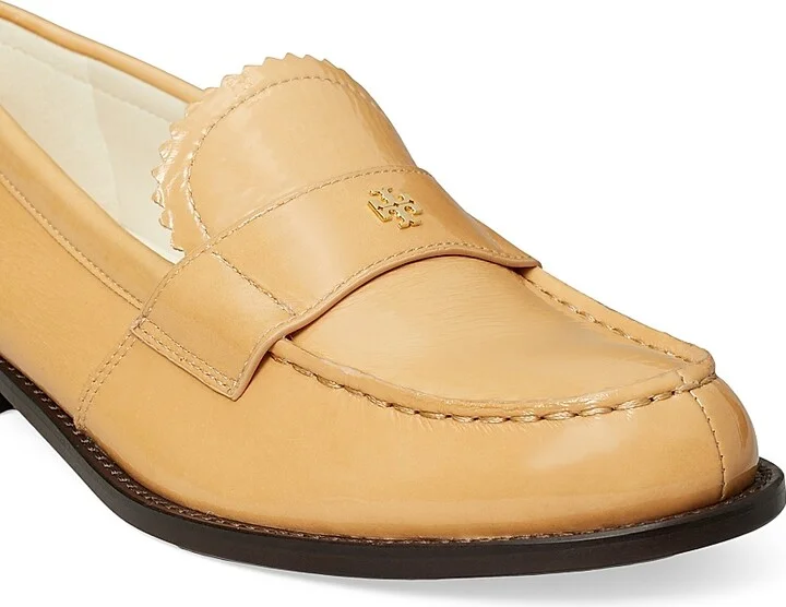 Women's Classic Leather Loafers - Cantucci - Size 10 - Image 4