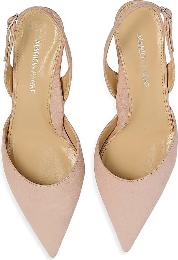 Women's Classic Slingback 45MM Pumps - Powder - Size 5 - Image 3