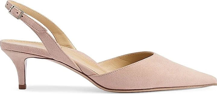 Women's Classic Slingback 45MM Pumps - Powder - Size 5
