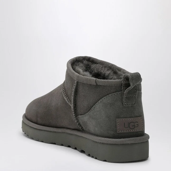 Women's Classic Ultra Mini Grey Boot - Image 2