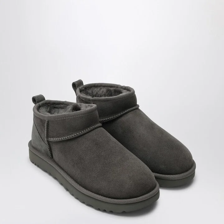 Women's Classic Ultra Mini Grey Boot