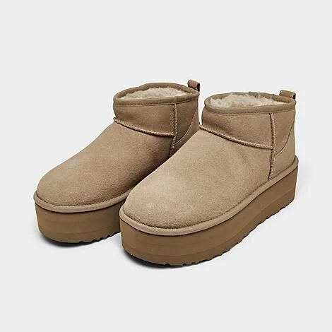 Women's Classic Ultra Mini Platform Boots - Image 4