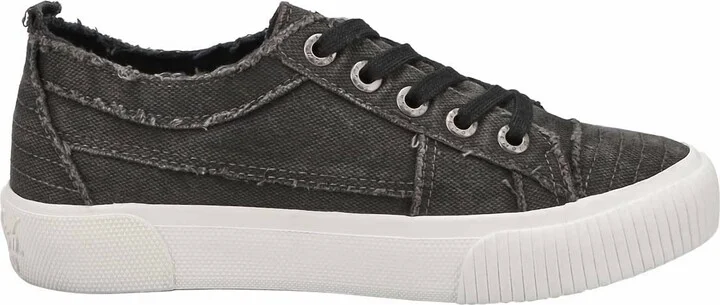 Women's Clay Sneaker In Black Smoked Zs-0930